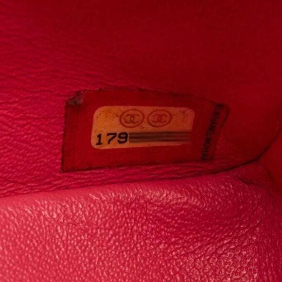 Chanel Pink Quilted Patent Leather Classic Square Mini Flap Bag - Picture 6 of 11